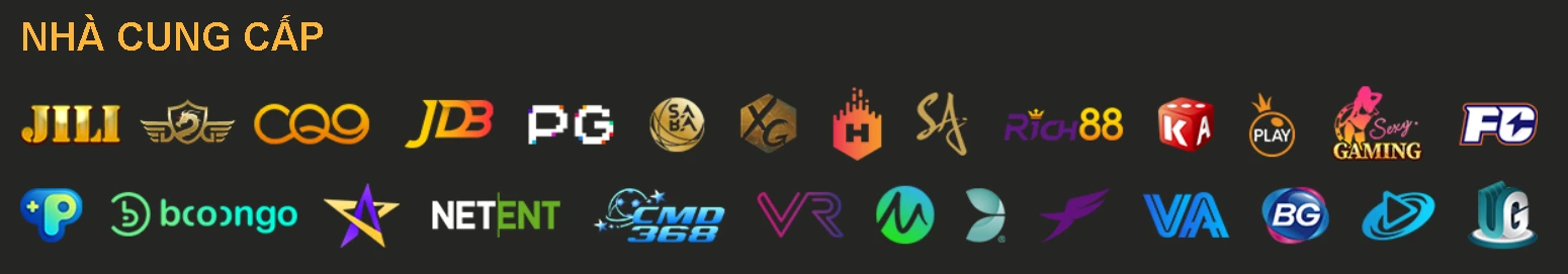 Trò chơi từ nhà cung cấp MM00 BET
